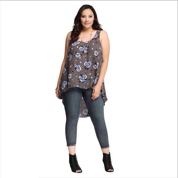 torrid Tops - Size 3 Torrid Hi low Tank Top